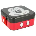 Stor Ланч-бокс Микки Маус, 13.7x14.3 см, черный/красный, 1 шт.