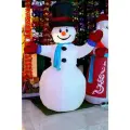 Надувной снеговик 2,4 метра