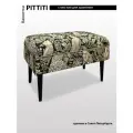 Банкетка BORDADO Pititi, для прихожей, с ящиком, мебельный гобелен, 62х34х45 см