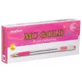 MunHwa Набор шариковых ручек MC Gold, 0.5 мм (BMC-01/02/03/04/09/10/12), розовый цвет чернил, 12 шт.