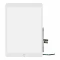 Тачскрин для Apple iPad 7/8 10.2 (A2197/A2198/A2200/A2428/A2429) + серебряная кнопка HOME (белый)