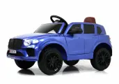Детский электромобиль RiverToys X007XX синий глянец с дистанционным управлением