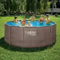 Каркасный бассейн 366х132 см, полный комплект с песочным фильтром P20-1252-S