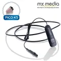 Микронаушник капсульный Bluetooth Pico MXMEDIA с выводным микрофоном и кнопкой пищалкой
