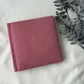 Фотоальбом Savenok-art-SHOP, экозамша, пыльно-розового цвета, универсальный, 80 фото