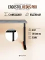 Стол компьютерный регулируемый по высоте Ergostol Regus Pro 138х68 см, Бетон Чикаго светло-серый/черный