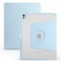 Чехол для iPad Pro 13 (2024) с подставкой 360 и держателем для стилуса голубой