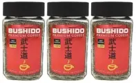 Кофе растворимый Bushido Red Katana, 100 г 3 шт швейцария