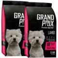 GRAND PRIX SMALL ADULT для взрослых собак маленьких пород с ягненком (2,5 + 2,5 кг)