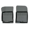 Коврики салона резиновые с бортиком для Kia Rio (2010-2017) (передняя пара)