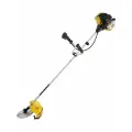 Триммер бензиновый для травы, 43 см3, неразъемная штанга, состоит из 2 частей