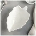 Соусник Magistro Лист, 150 мл, цвет белый