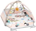 Коврик Funkids Foldable Gym с подвесными игрушками, музыкой и складными бортиками, CC9658