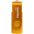 Флеш-накопитель USB 2.0 Smartbuy 4GB Twist (SB004GB2TWY), желтый