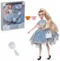 Кукла ABtoys Рождественский бал с сумочкой, светлые волосы 30см
