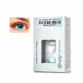 Цветные контактные линзы Офтальмикс Butterfly Colors 1T небесно-голубой SKY BLUE 0.0 / 2 линзы