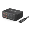 330 Вт GAN Универсальное зарядное устройство для ноутбука USB PD100W 10-портовая станция быстрой зарядки USB QC3.0 для Iphone Ipad Samsung Tablet Macbook Pro, EU, 330W GAN