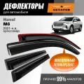 Дефлекторы окон Senator Haval M6 (Хавал М6) 2021-н. в. кроссовер, накладные, 4шт