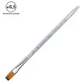 Кисть синтетика Winsor&Newton Cotman 777, плоская №0.5, короткая ручка