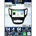 Магнитола Changan CS35 2013-2017 Teyes CC4L 4/64GB, штатная магнитола, IPS, DSP,4G, Wi-Fi