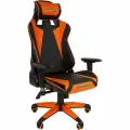 Игровое кресло CHAIRMAN game 44 черно-оранжевый 00-07073779