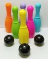 Игровой Набор Боулинг 34 см 6 кеглей +3 шара, в сетке 42x20x20 см