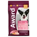 Сухой корм для щенков от 1 месяца, беременных и кормящих сук средних пород с индейкой и курицей с добавлением моркови и черной смородины 2 кг