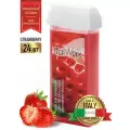 ITALWAX Воск для депиляции в картридже теплый Клубника 100 мл. 24 штук, Италия