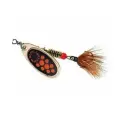 Блесна вращающаяся Mepps BLACK FURY MOUCHE, 1, Copper/Orange, комплект из 5 штук