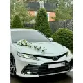 Свадебное украшение для автомобиля/кортежа/свадебный декор белое