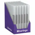 Папка с зажимом Berlingo No Secret А4, 17мм, 700мкм, полупрозрачная, с внутр. карманом