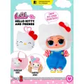 ЛОЛ сюрпрайз Двусторонняя плюшевая игрушка с куклой Hello Kitty & Friends. L.O.L. SURPRISE!