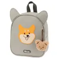 Рюкзак Först F-Kids Cute corgi 25*21*10см, 1 отделение, уплотненная спинка