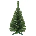 Ель искусственная декоративная зеленая 50см без украшений, 1 шт