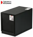 Органайзер черный для хранения с выдвижным ящиком 35,5х18,8х25см (LS) Sanka черный