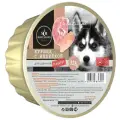 Консервы Secret Premium для щенков паштет с курицей и индейкой (ламистер), упаковка 10шт х 125г