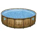 Бассейн каркасный BestWay 56725 BW 488х122см под дерево