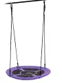 Качели подвесные UNIX Line Purple, фиолетовый, диаметр 100 см, до 150 кг