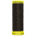 Нить Gutermann Maraflex 120 для эластичных, трикотажных материалов, 150 м, 100% ПБТ, 5 шт (697 венге)