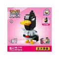 Конструктор набор GOOSE DUCK Гусь-Утка черная 207 деталей