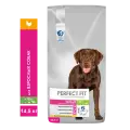 Корм сухой Perfect Fit курица для собак средних и крупных пород (14,5 кг)