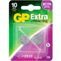 Батарея GP Extra Lithium CR2032 2 шт