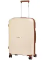 Чемодан Robinzon Santorini Basic, 70 л, бежевый