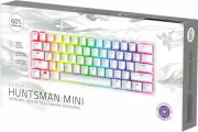 Игровая клавиатура Razer Huntsman Mini 60% WhiteEd. русская Razer Clicky Optical Purple Switch