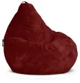 Кресло мешок груша GoodPoof Вельвет XXXL гранат