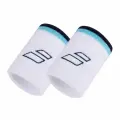 Набор напульсников Babolat TERRY JUMBO WRISTBAND (10x8см) White/Estate Blue