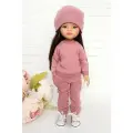 Комплект одежды и обуви для кукол Paola Reina 32 см, пудровый, белый