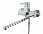 Смеситель для ванны с длинным изливом, хром A1063