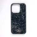 Чехол Swarovski для iPhone 13 Pro, силиконовый, / Темно-зеленый