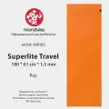 Коврик для йоги Manduka eKO SuperLite Travel Ray 180*61*0,15 см, нескользящий, прочный, каучук